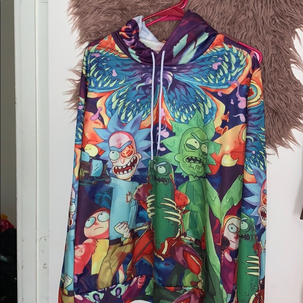 Rick and morty hoodie
